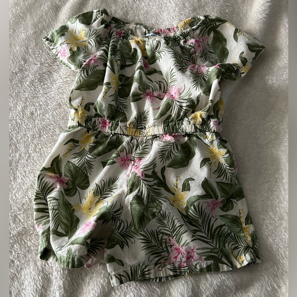 Old Navy flower romper